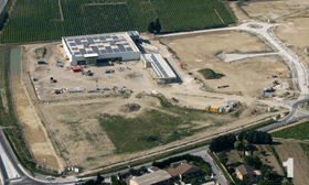 Photos suivi de chantier d'un supermarché du Gard