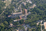 photo aérienne de l'Abbaye de Frigolet - Bouches du Rhône