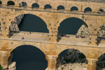 photo aérienne du Pont du Gard comme si vous y étiez (Gard)